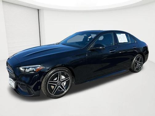 Black 2023 Mercedes-Benz C-Class C 300 4MATIC