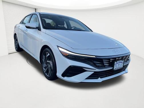 White 2025 Hyundai ELANTRA HEV Limited