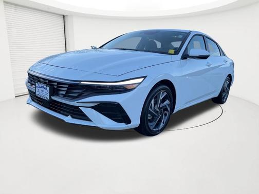 White 2025 Hyundai ELANTRA HEV Limited