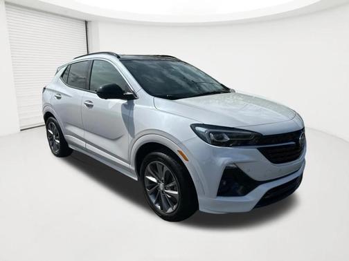 White Frost Tri-Coat 2021 Buick Encore GX Essence