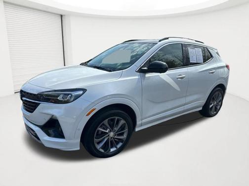White Frost Tri-Coat 2021 Buick Encore GX Essence