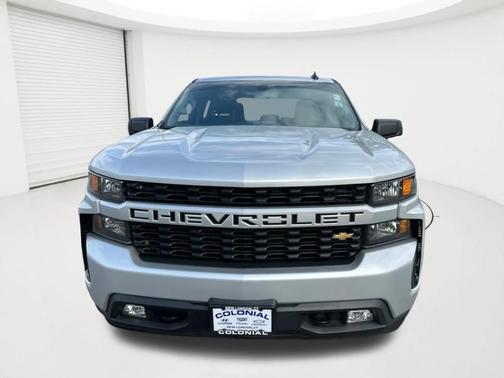 Silver Ice Metallic 2021 Chevrolet Silverado 1500 Custom