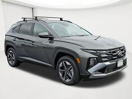 Amazon Gray 2025 Hyundai TUCSON Hybrid SEL Convenience