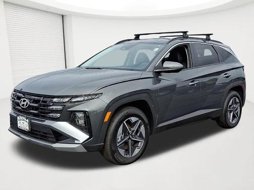 Amazon Gray 2025 Hyundai TUCSON Hybrid SEL Convenience