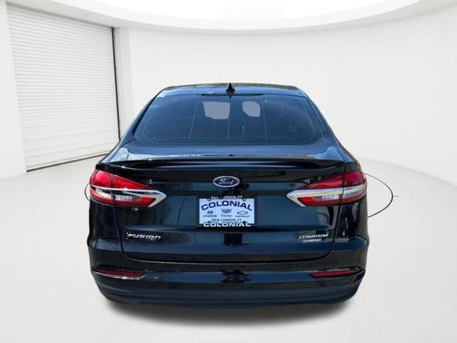 Gray 2020 Ford Fusion Hybrid Titanium