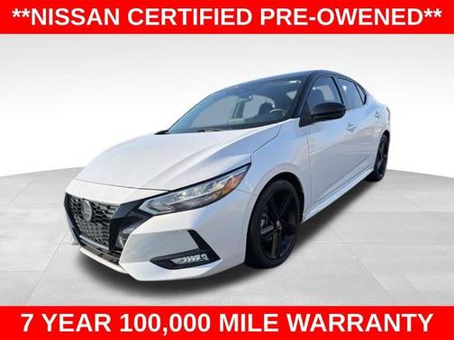 White 2023 Nissan Sentra SR