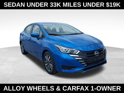 Electric Blue Metallic 2024 Nissan Versa 1.6 SV