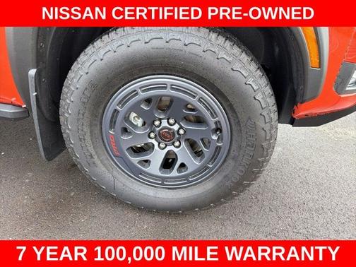 Orange 2025 Nissan Frontier PRO-4X