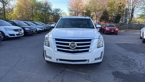 White Diamond Tricoat 2015 Cadillac Escalade ESV Sport