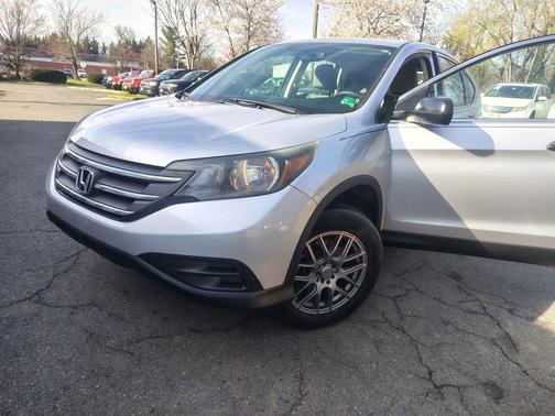 Silver 2014 Honda CR-V LX