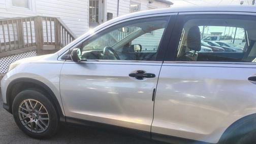 Silver 2014 Honda CR-V LX