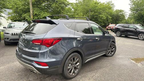 Marlin Blue 2017 Hyundai Santa Fe Sport 2.0L Turbo Ultimate