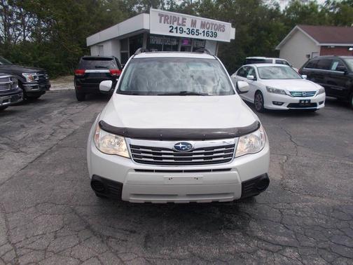 Satin White Pearl 2010 Subaru Forester 2.5 X Premium