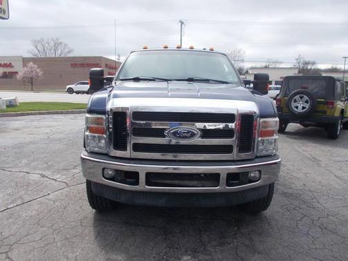 Dark Blue Pearl Clearcoat Metallic 2008 Ford F-350 Lariat