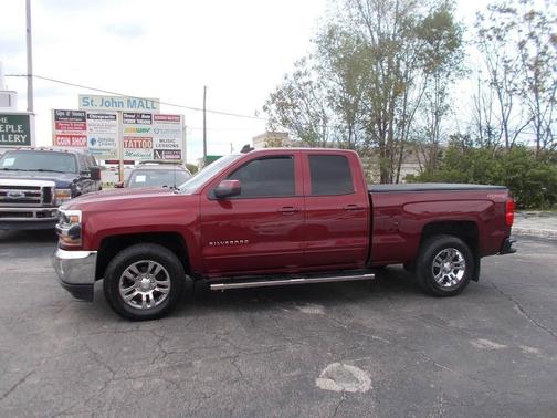 Burgundy 2016 Chevrolet Silverado 1500 1LT