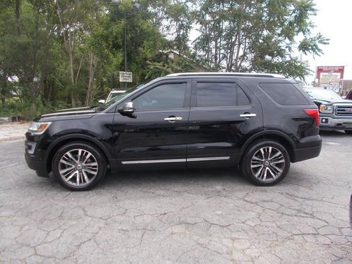 Shadow Black 2016 Ford Explorer Platinum