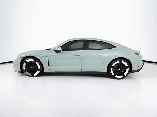 Green Metallic 2026 Porsche Taycan 4
