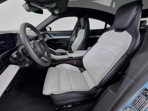 Blue Metallic 2026 Porsche Taycan Black Edition