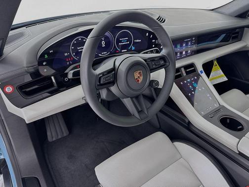 Blue Metallic 2026 Porsche Taycan Black Edition