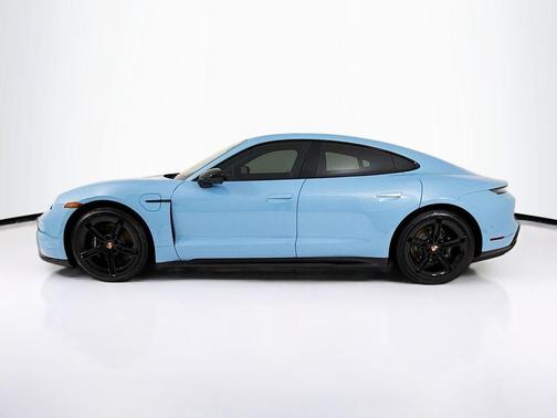 Blue Metallic 2026 Porsche Taycan Black Edition