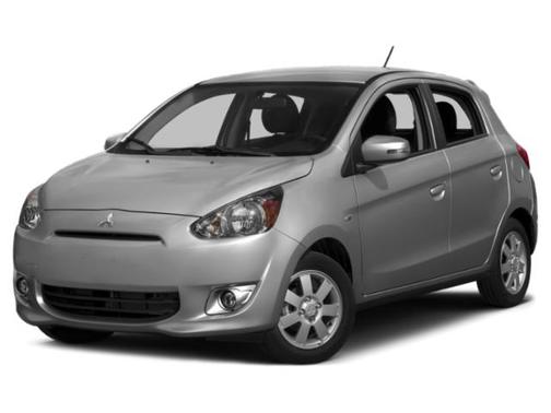 Pearl White 2015 Mitsubishi Mirage ES