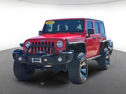 Firecracker Red Clearcoat 2016 Jeep Wrangler Unlimited Rubicon