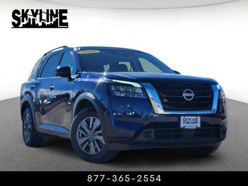 Deep Ocean Blue Pearl 2025 Nissan Pathfinder SV 4WD