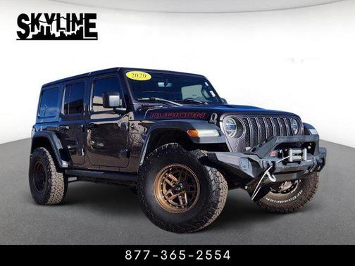 Granite Crystal Metallic Clearcoat 2020 Jeep Wrangler Unlimited Rubicon