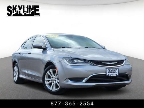 Billet Silver Metallic Clearcoat 2016 Chrysler 200 Limited