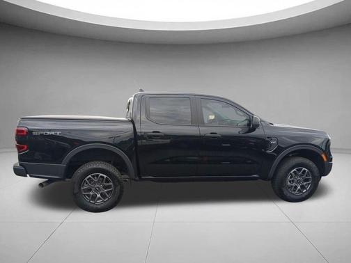 Shadow Black 2025 Ford Ranger XLT
