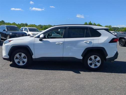 Super White 2020 Toyota RAV4 XLE