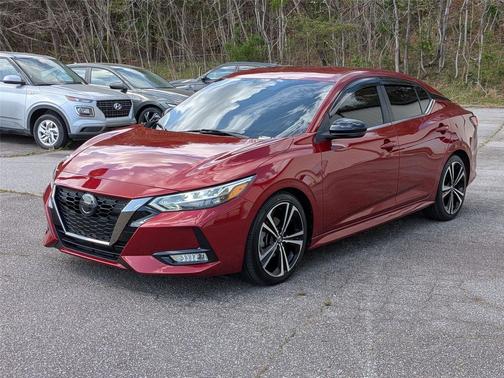 Scarlet Ember Tintcoat 2020 Nissan Sentra SR