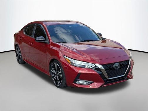 Scarlet Ember Tintcoat 2020 Nissan Sentra SR