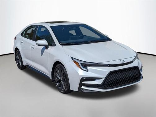 Wind Chill Pearl 2025 Toyota Corolla XSE