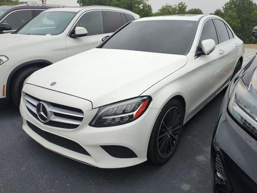 Polar White 2021 Mercedes-Benz C-Class Sedan