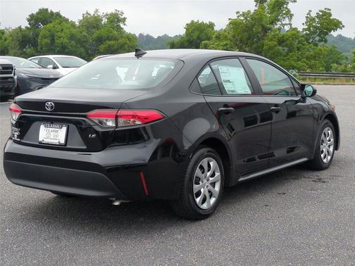 Midnight Black Metallic 2026 Toyota Corolla LE