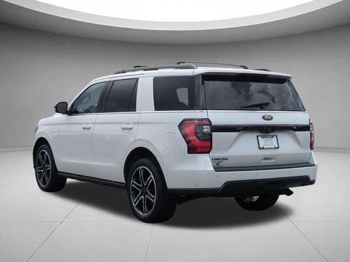 White Platinum Metallic Tri-Coat 2019 Ford Expedition Limited