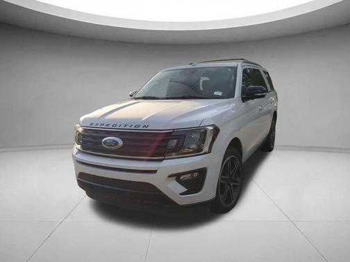 White Platinum Metallic Tri-Coat 2019 Ford Expedition Limited