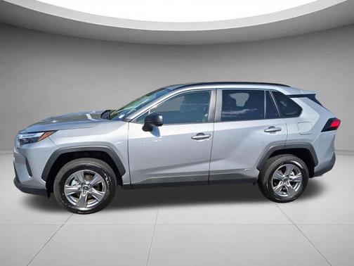 Silver Sky Metallic 2025 Toyota RAV4 Hybrid LE