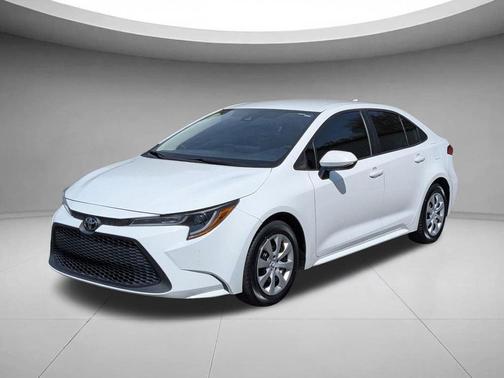 White 2022 Toyota Corolla LE