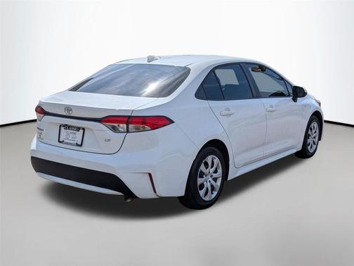 White 2022 Toyota Corolla LE