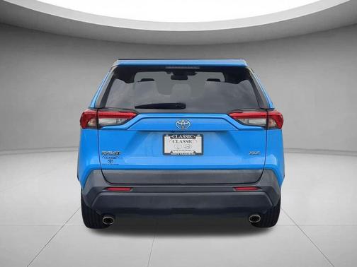 Blue Flame 2021 Toyota RAV4 XLE Premium