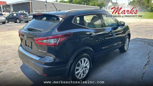 Magnetic Black Pearl 2020 Nissan Rogue Sport SV
