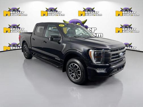 Agate Black Metallic 2021 Ford F-150 Lariat