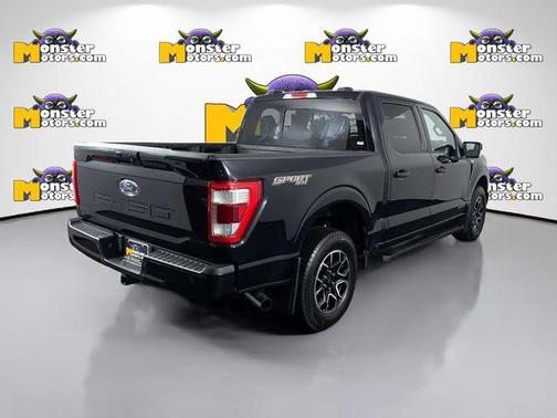 Agate Black Metallic 2021 Ford F-150 Lariat