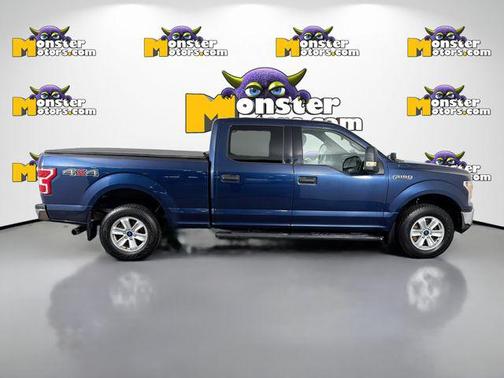 Blue 2018 Ford F-150 XLT