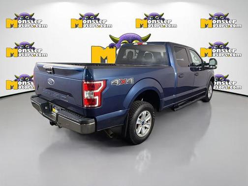 Blue 2018 Ford F-150 XLT