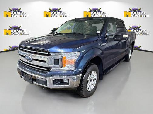 Blue 2018 Ford F-150 XLT