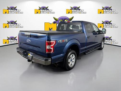 Blue 2018 Ford F-150 XLT