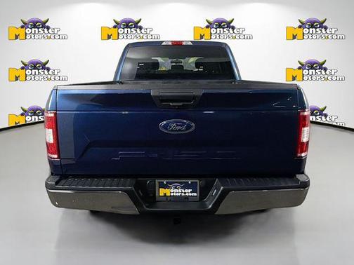 Blue 2018 Ford F-150 XLT
